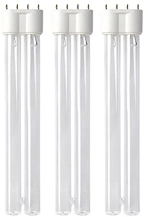 AquaOne 36 Watt UVC Ersatzlampe Wasserklärer 2G11 Sockel Leuchtmittel Lampe Teich Filter 3er Set