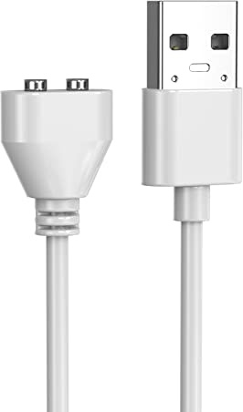 Magnetic USB DC Charger Cable for Wireless Massager, Mellbree 2PIN Replacement Charging Cord 6mm