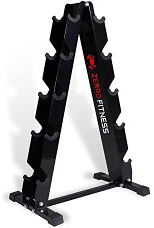 ZEERO 4/5 Ebenen Hantelständer, Passend zu hanteln und Kurzhanteln, Max.300kg kurzhantelständer, Ständer für aufbewahrung von gewichten