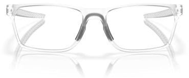 Oakley Ox8032 Hex Jector Brillenrahmen für Herren, Matte klare / Demo-Gläser, 55 mm