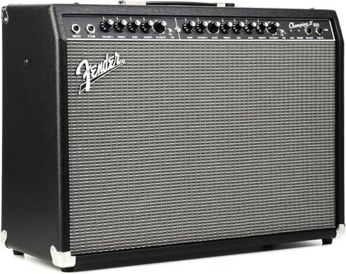 Fender Champion II 100 Guitar Amplifier, 100 Watts, with 2 Year Warranty, Features 15 Integrated Effects Models