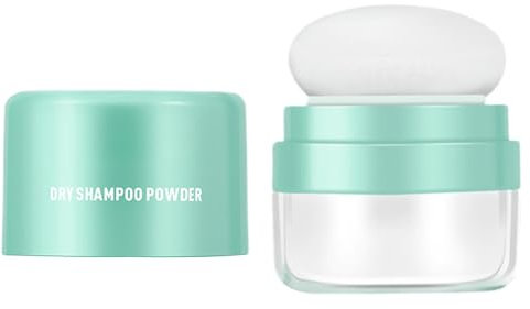 Poudre de shampoing sec, tête d'éponge volumisante, poudre de shampoing pour cheveux secs, shampoing sec pour tête de lit, taille de voyage pour hommes et femmes, 5 g