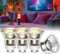 DoRight 4de lot 28W MR11 GU10 Ampoule Lavalamp, Dimmable Ampoule Réflecteur MR11 GU10 Remplacement pour Lampe à Lave - Blanc Chaud 2800K