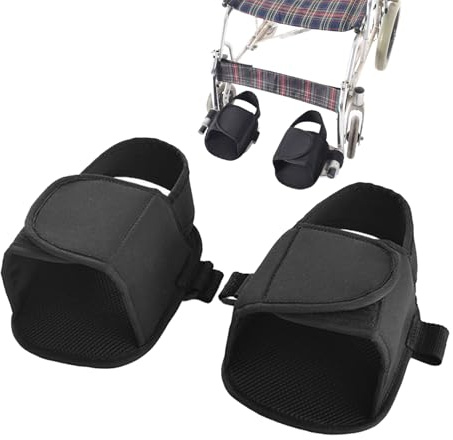 Soporte De Zapatos Para Silla De Ruedas Accesorio De Reposapiés Ajustable