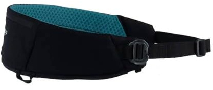 Non-Stop Dogwear Rush Gürtel, Schwarz/Blaugrün