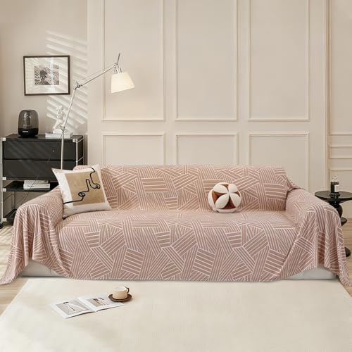 Ystyle Telo Copridivano 200x380 CM, Copritutto Per Divano Antiscivolo, Copridivano Antigraffio Gatto, Fodera Divano Antimacchia Lavabile, Ideale Come Telo Arredo, Coperta Picnic, Marrone