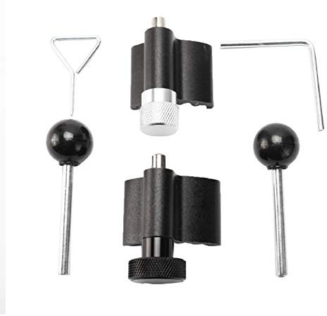 FreeTec Diesel Engine Timing Belt Tool Kit, Crankshaft Locking Tool Timing Belt Tensioner Pin Compatible with Audi with VW with Skoda 1.2 1.4 1.9 2.0 TDi PD T10050 T10100