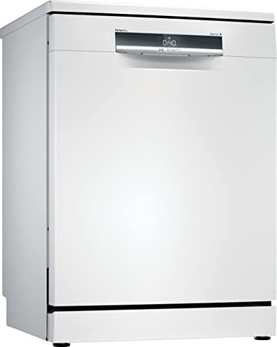 Bosch SMS6ZCW08E - Série 6 - Lave-vaisselle pose-libre - Home Connect - 14 couverts - Silence Plus 40 dB - Blanc