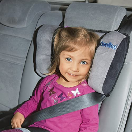 KFZ Baby Kind Kopfstütze Auto Nackenrolle Nackenhörnchen für Autositz Kindersitz Kopfkissen Nackenkissen