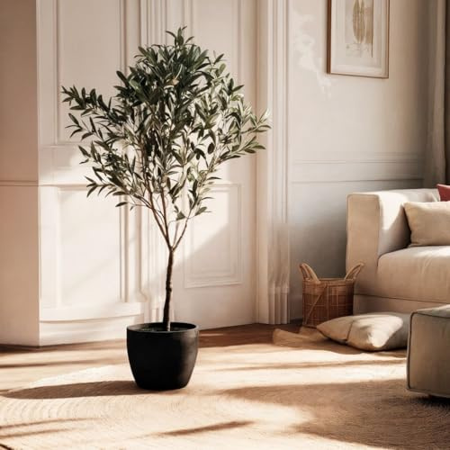 CATRAL NORTENE | Planta Artificial Olivo 150 CM | Plantas Decorativas | Planta Artificial Realista | Ideal para Decoración de Hogar y Oficina
