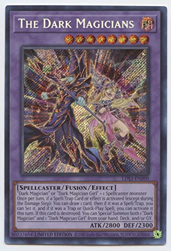 Yu-Gi-Oh! The Dark Magicians - LDS3-EN090 - Secret Rare - 1ª edición