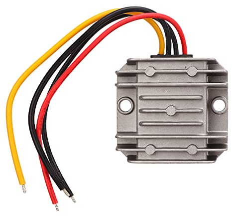 Buachois Convertitore di Tensione,Regolatore Del Convertitore di Alimentazione Da 24 V A 12 V, Convertitore Buck di Tensione Impermeabile DC 18‑36 V DC 12 V 120 W 10A