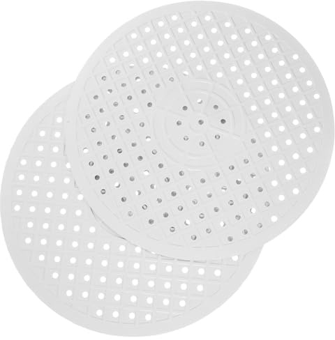 Kichvoe 2st Tischset Abtropfen Lassen Abtropfmatte Für Die Küche Spülbeckenmatte Mittig Silikon Waschbecken Matte Waschbeckenschutz Für Bauernhäuser Topfmatte Geschirr Gummi Weiß