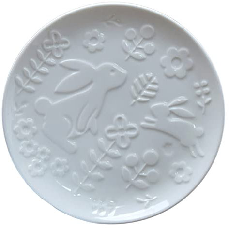 TOPPERFUN Keramikplatten Satz Nordic Stil Keramik Teller 6,8 Zoll Rund Multifunktional Für Snacks Familienfeier Bankett Glatt Sicher Einfach Zu Reinigen