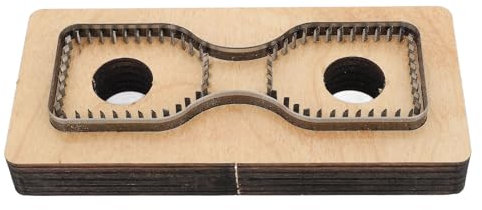 Leder-Schneideform, DIY-Stanz-Stanzschneider, Leder-Metall-Stanzform, DIY-Leder-Schnittform für Handtaschen, Gürtel