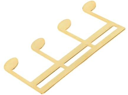 ibasenice Metall Notenheftklammer als Seitenhalter für Klavier und Keyboard Verstellbare Klemmenkraft Modernes Design Geeignet für Musiker und Pianisten
