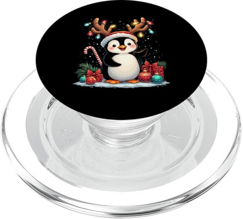 Pinguin Weihnachten PopSockets PopGrip für MagSafe