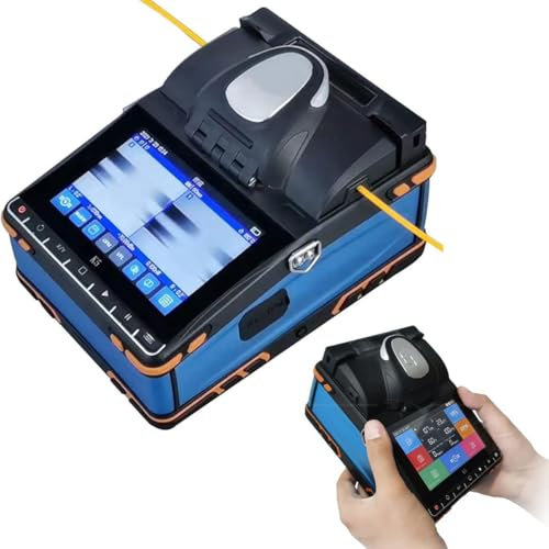Giuntatrice automatica di fusione della fibra ottica, saldatore del centro di alta precisione con VFL+OPM sei lunghezze d'onda incorporate per l'impionbatura del cavo