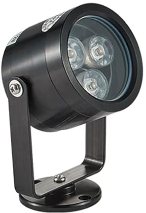 GUODDM Luce Subacquea per Piscina da 3 W - Faretto LED Girevole A 180°, Faretto LED per Fontana, per Piscina, Fontane, Feste, Matrimoni, Halloween, Giardino(Blue,3W(24v))