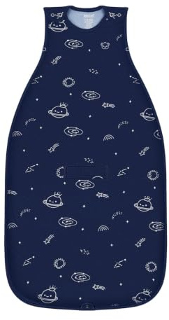 HECCEI Baby Sleeping Bag, 4 Season Merino Wool and Cotton Sleep Sack Wearable Blanket with 2-Way Zipper for Infant Toddlers