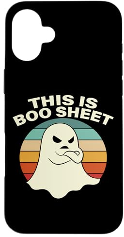 Funny This is Boo Drap Halloween Coque pour iPhone 16 Plus