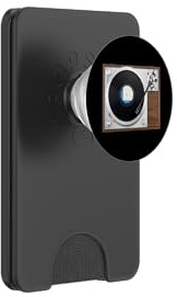 Giradischi per giradischi in vinile grammofono PopSockets PopWallet per MagSafe