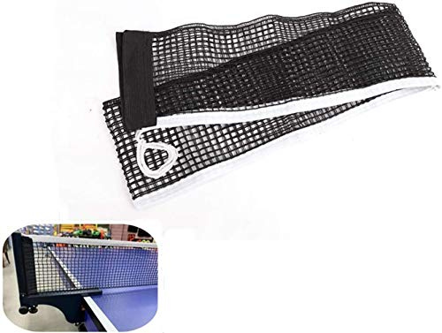 RUIXIA Filet de Ping-Pong Portable Filet de Tennis de Table Pliable Accessoires pour Tennis de Table pour Intérieur et Extérieur Maison Jardin Ecole