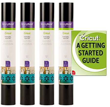 Cricut Everyday Iron On Bundle (Black)