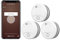 PGST Rilevatore di fumo WiFi Rilevatore di incendio wireless intelligente tramite app EN 14604 Allarme di prova per avviso incendio 3 pezzo