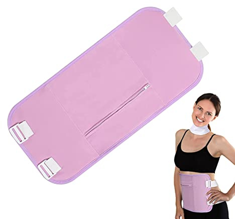 PRIMUZ Rizinusöl-Brustpackung, öldichte Kompressionswickel, Rizinusöl-Packung, Rizinusöl kaltgepresst, Massage-Körperwickel-Kit für Leberentgiftung, Komfort-Schlaf, Blähungen und Entzündungen