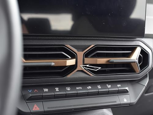Steel Cover for 2024+ Dacia.Duster III 3 (P1310) / BIGSTER (R1310) | Central Nozzle Decoration - COPPER-BROWN Style | 1 Piece Essential Expression Journey Extreme DUSTER Tuning Accessories