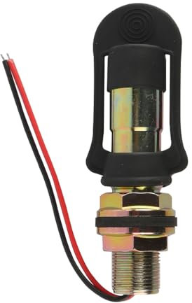 Ieron Luz de baliza ámbar Intermitente giratoria Soporte de Montaje Flexible para Tractor con Poste DIN con Cable y Cubierta Protectora Soporte de luz de Montaje Luminaria