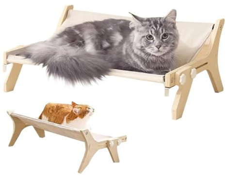 Wooden Cat Window Bed, Cat Window Hammock, Perch, Bed, Hammock,Bedding & Furniture, Shelf, Household Pet Supplies For Indoor Cats