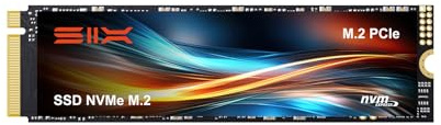 SIX X5000 1TB M.2 2280 SSD PCIe Gen4x4 NVME SSD Solid State Drive - Up to 3700MB/s Read, 2500MB/s Write