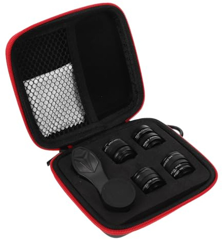 Holibanna Filtros De Cámara Móvil Lente Macro Portátil y Lente Gran Angular para Teléfono Móvil para Fotos y Videos