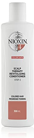 NIOXIN System 4 Scalp Therapy Conditioner (300 ml) – revitalisierende Haarspülung für coloriertes, sichtbar dünner werdendes Haar – gegen Haarausfall durch Haarbruch und für mehr Widerstandskraft