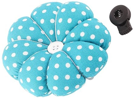Smandy Nadelkissen, geformt Handgelenk Pin Kissen zum Nähen handgefertigte DIY Bastelbedarf(Blau)