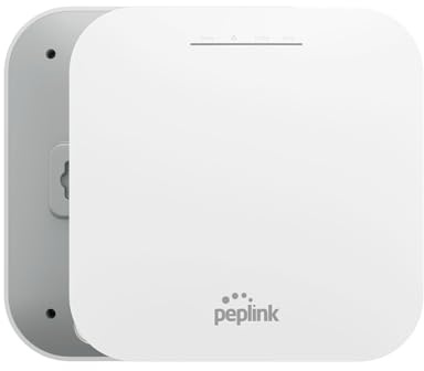 Peplink WiFi Access Point Ethernet AP One AX Lite, 2x2 MIMO Dual-Band Wi-Fi 6, 1x1Gbps Ethernet Port, Omni Antenna, InControl Cloud Management, Seamless Integration with SD-WAN