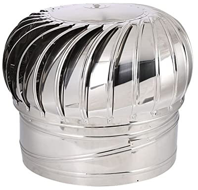 Feegow Chimney Cowl Cap Pot Guard Stainless Steel Flue Pipe Cover Cap Vent Top Exhaust