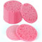 Sibba Esponjas faciales comprimidas 10 faciales redondas de celulosa esponja de limpieza exfoliante facial de spa cosméticas naturales para facial masaje exfoliación de poros máscara maquillaje