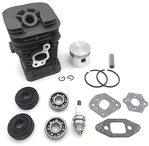 Josenidny - Cilindro de de cadena de 41,1 mm y kit de rodamiento de bolas con bujía de encendido para socios 350 socios 351