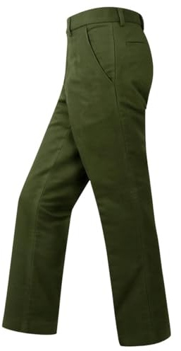 Hoggs of Fife Monarch II Moleskin Trouser - Dark Olive 42