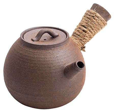 Tetera Marroqui Tetera portátil china de 220Ml con asa lateral de cerámica para pícnic al aire libre Tetera Turca