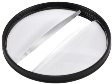 Fegtrtyoa 67 mm dubbelt månfilter för specialeffekter vid fotografering, suddig förgrunden, tillbehör