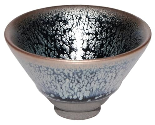 LXLAEOANG Grande tazza da tè Yuteki, antica tecnologia della dinastia, ciotola in ceramica, stoviglie for la casa, tazze senza manico