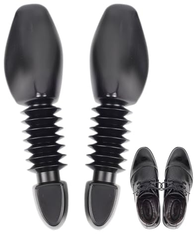 Horma de zapatos para zapatillas de deporte – 2 piezas de tensores telescópicos de resorte flexibles, fáciles de llevar, ampliación portátil, forma de soporte ajustable de polietileno, para