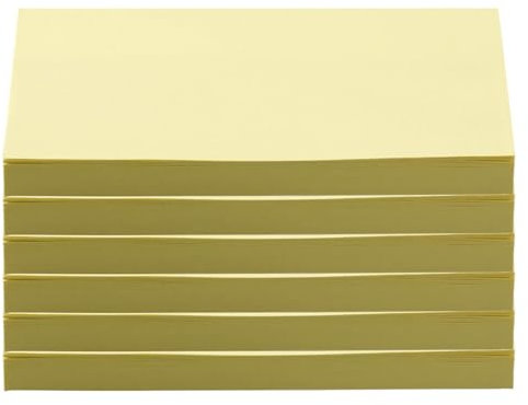 Dots – 12 Blöcke Punkte Recycling Haftnotizen gelb 12,5 x 7,5 cm