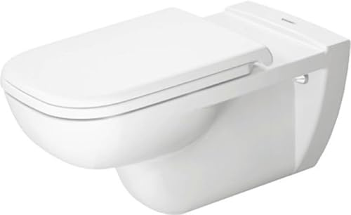 Duravit Wand-WC, Tiefspüler D-Code Vital 36x70cm, 4,5 l, barrieref., we. Hyg gl