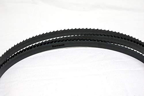 Barnwell Lame de scie à ruban 2298 mm pour Kity 513, 613 Alligator E300R Warco 2750 (3/8 x 6 TPI)