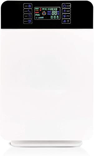 Livington AirPurifier - Luftreiniger bis zu 30m2 – Allergiker - gegen 99% Staub, Pollen, Tierhaare - Automatik-Funktion & Timer